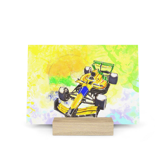 McLaren's Tribute to Ayrton Senna - Card with Stand