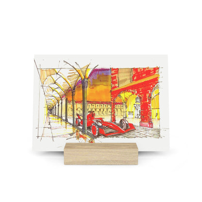 Ferrari Imola Grand Prix - Card with Stand