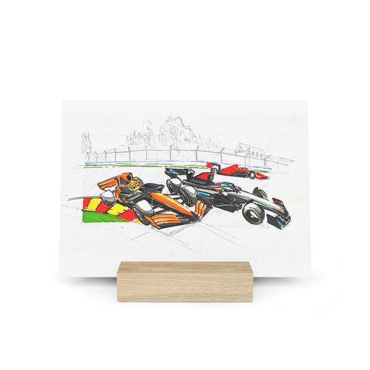 SPA Belgium GP Design 2 - Card with Stand