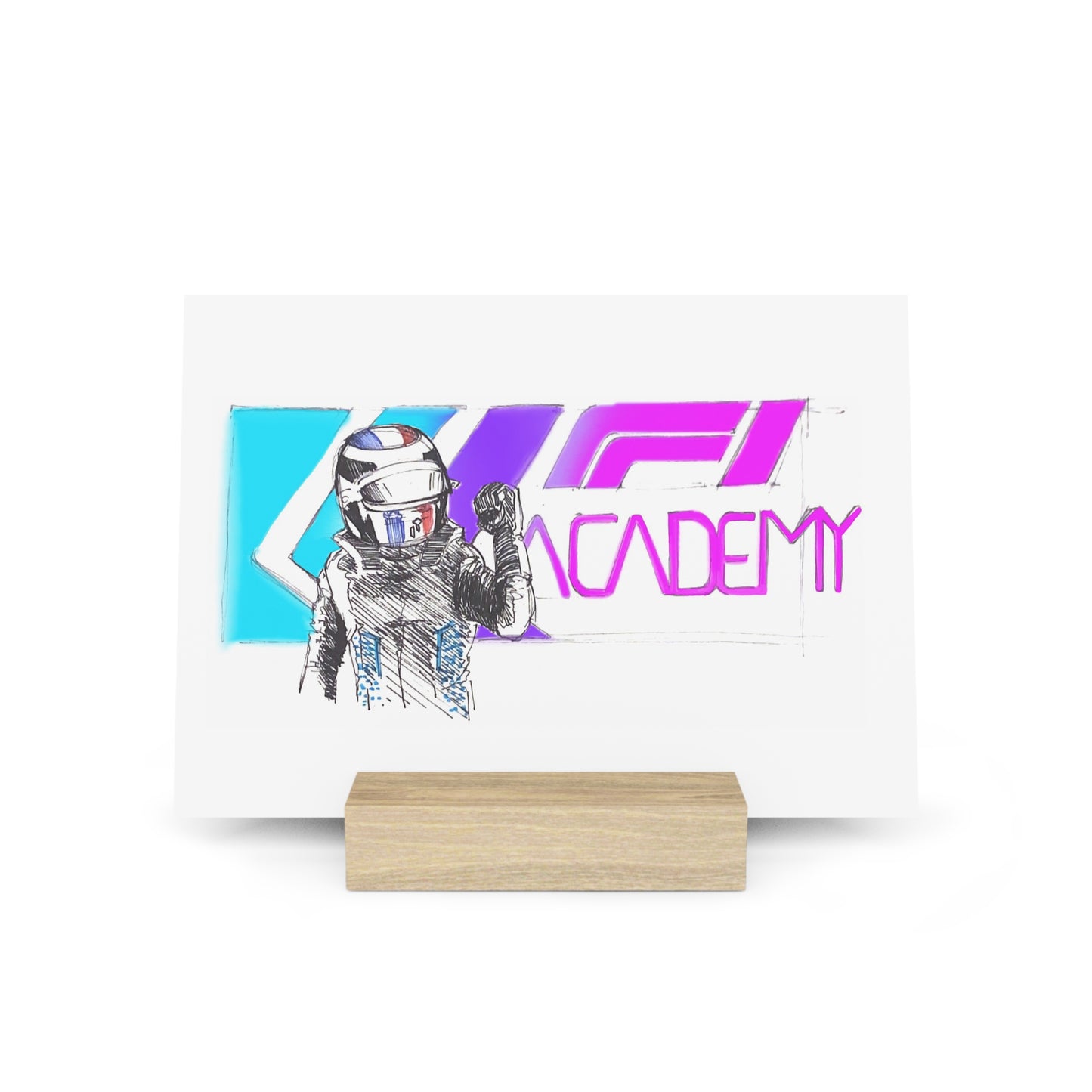 F1 Academy - Card with Stand