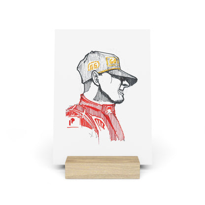 Schumi - Card with Stand