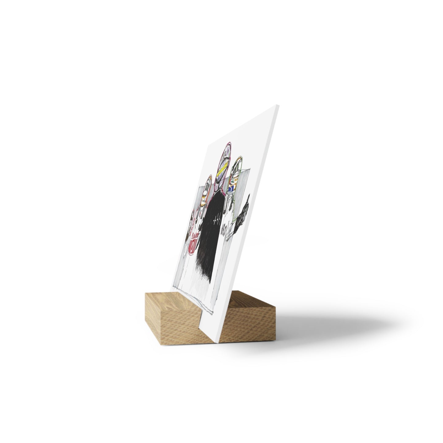 Lewis Hamilton - Card with Stand